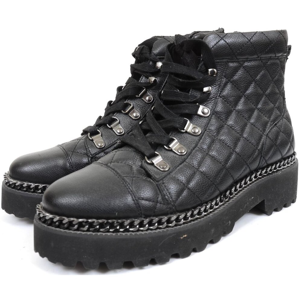 Vince Camuto Womens 9.5 Maissa Leather Embellished Ankle Boots Biker Whimsigoth